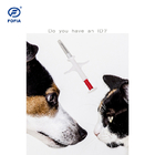 2.12mm Bioglass Hund-Identifikations-Mikrochip-injizierbarer Tiertransponder 134.2khz