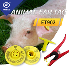 Tierische elektronische Rfid-Ohrmarke 134.2khz 350N für die Spurhaltung mit Laserdruck-Vieh