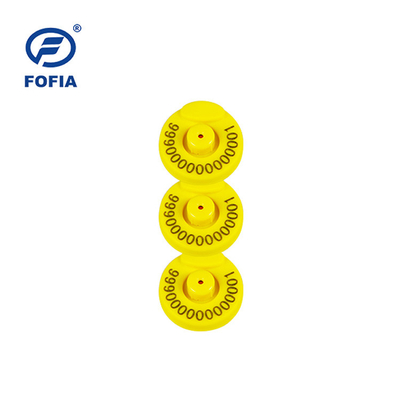 Tier-Bauernhof Rfid Chip Ear Tag Electronic For verwenden 134.2khz FDX-B
