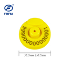 Vieh 134.2khz FDX-B etikettiert mit Ohrmarke RFID-Chip-TPU mit Laserdruck-Zahl
