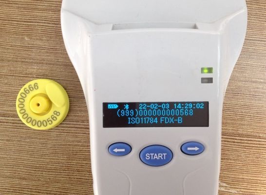 Tier-Mikrochip-Scanner und einfach zu handhabendes Gerät, das mehrere Mikrochip-Frequenzen zur Tieridentifizierung unterstützt