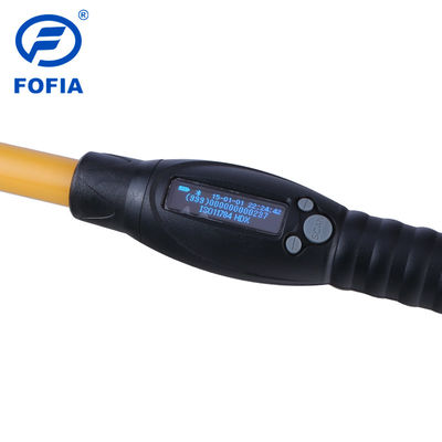 Portable RFID Stick Reader mit Bluetooth 5 USB Typ C Datenübertragung und Fernlesen für die Viehwirtschaft
