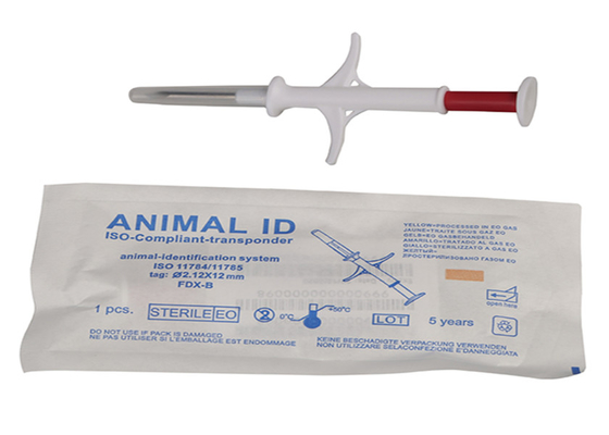 2.12*12mm Haustier Identifikations-Mikrochip, Cat Tracker Microchip For Pet-Identifizierung, die injizierbare Transponder aufspürt