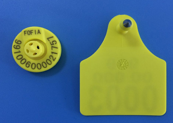 Kundenspezifische Hasenohr-Umbau elektronische Tierohrmarken Rfid nummeriert für Earings
