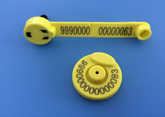 134.2khz Schaf-Ohr-Tags für elektronische Identifizierungsverfolgung TPU Material