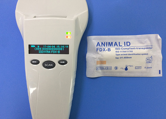 Dauerhafter RFID-Mikrochip-Haustier-Scanner, USB/Bluetooth-Tierchip-Leser