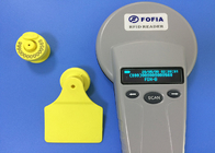 Tierische elektronische Ohrmarken RFID für Viehbestand-Identifizierung, Frequenz 134.2khz