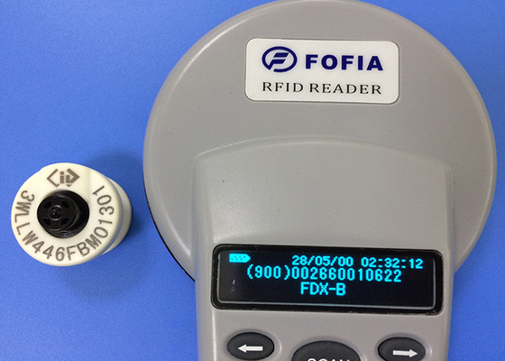 125Khz-/134Khz-Rfid Tierumbauten, kundenspezifische Ohrmarken für Material des Vieh-PEUR