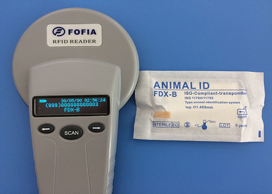1.4*8mm ISO-Transponder-Mikrochip, tragbarer Haustier Identifikations-Chip für Hund/Katze