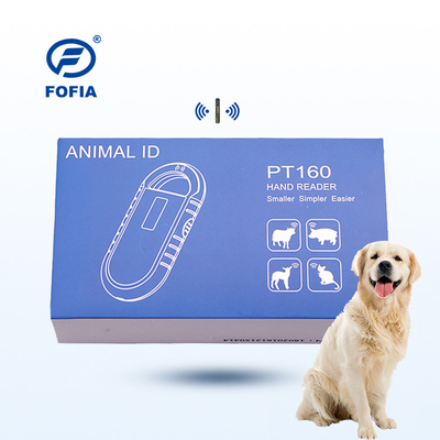 Lithiumbatteriebetriebener Tier-ID-Leser mit Datenspeicher-Pet-Chip-ID64-Universal-Mikrochip-Scanner