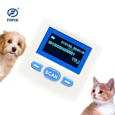 1000 Datensätze Pet Chip Reader mit ROHS Datenspeicher Hund Microchip Reader