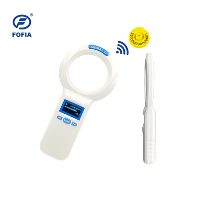 CE 3-Buttons RFID-Mikrochip-Scanner mit ID64-Lese-Mikrochip-Haustier-Scanner