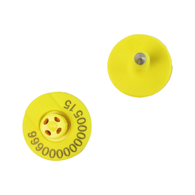 Vieh ICAR zertifiziert 134,2KHz elektronische Ohr-Tags HDX R/W Standard
