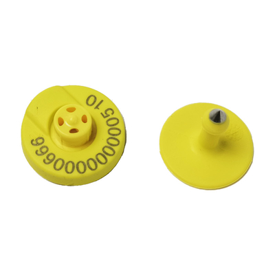 Rinder Elektronisches Ohrzeichen Viehtag Für Kühe LF RFID Tags USDA genehmigte Rinder-Tags