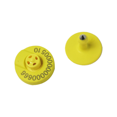 Vieh ICAR zertifiziert 134,2KHz elektronische Ohr-Tags HDX R/W Standard