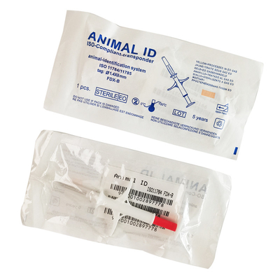 Sterilisation EO Gas Tier ID Mikrochip Suchhund