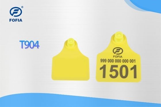 ICAR Certified Durable TPU Animal Ear Tags with 5-Year Guarantee for Livestock Monitoring