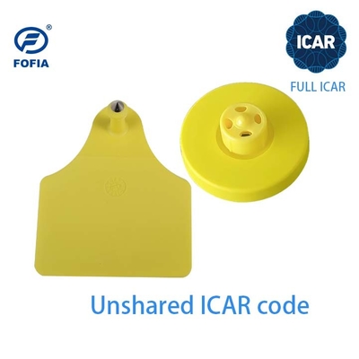 FULL ICAR-zertifizierte FDX-B Rinderohrmarken 134.2khz RFID-Ohrmarken