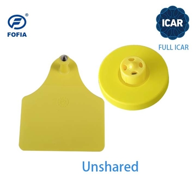 FULL ICAR-zertifizierte FDX-B Rinderohrmarken 134.2khz RFID-Ohrmarken