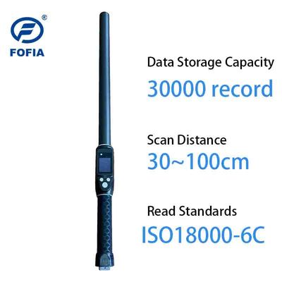 Kompakter RFID-Stick-Leser, der ISO11784 85 FDX B HDX- und ID64-Tags mit Bluetooth 5 und wasserdichtem Gehäuse unterstützt