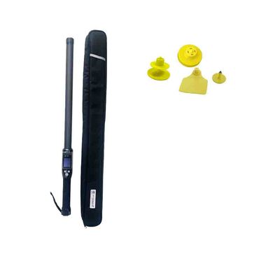 Langstrecken-Professionelle RFID-Tag Stick Reader PT290 mit OLED-Display Datenspeicherung für ID-Chip-Lesung UHF/LF
