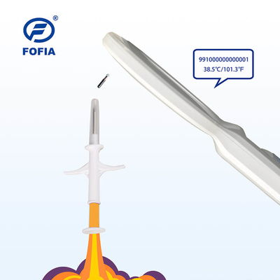 ISO11784/85 Tier-Temperatur-Chip mit Spritze – Fofia HT003 Smart Health Tag