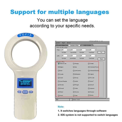 Vielseitiger und langlebiger RFID-Mikrochip-Temperaturscanner für nahtlose Integration und Datenübertragung