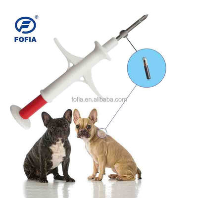 Animal ID Microchip with 10-Year Guarantee PP Injection Material and Mini Tag for Pet Tracking