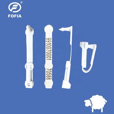 Waterproof Durable Electronic Sheep Tags Featuring FDX HDX RFID Technology and 4.0g Weight for Livestock Management