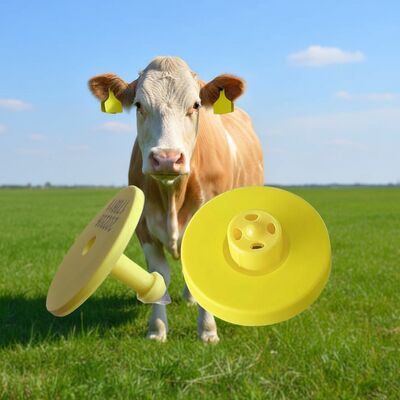 Elektronische Ohrmarken für Rinder zur genauen Identifizierung und Gesundheitsüberwachung von Nutztieren mit sicherer drahtloser Kommunikation