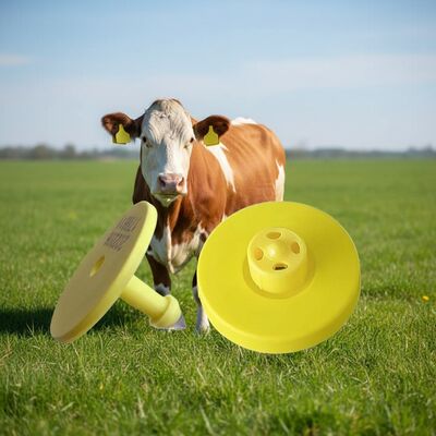 Robuste 134,2kHz RFID-Ohrmarke für Nutztiere mit ISO11784/5 FDX-B Konformität und wasserdichtem Design