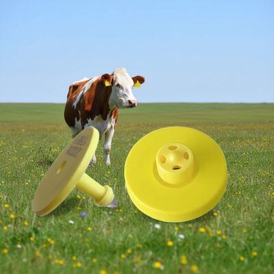 Dauerhafte 134,2 kHz RFID-Ohrmarke für Vieh mit ISO11784/5 FDX-B-Standard und wasserdichtem Design