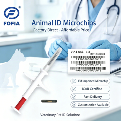 ICAR-sterilisierter implantierbarer Mikrochip mit ISO11784/5 FDX-B zur Identifizierung von Tieren