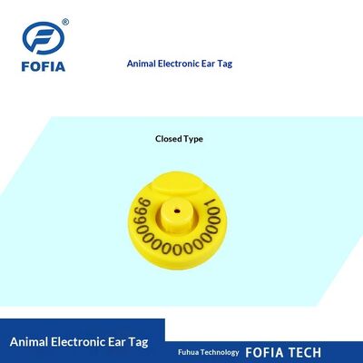 Neue FDX-Niederfrequenz-Elektronik-Ohrmarke, RFID-Tiermarke, Vollduplex-Identifizierung von Schweinen, Rindern mit offenem/geschlossenem Maul