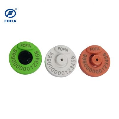 FOFIA ET907 IEC 68-2-6 Vibrationsstandard RFID-Ohrzeichen für Rinder Kunststoffmaterial Sichere und genaue Identifizierung