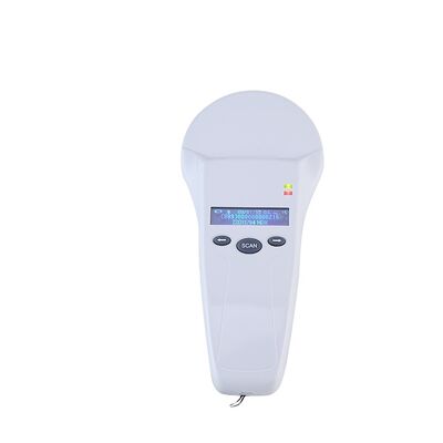 Langlebiger RFID-Handheld-Reader mit 128x32 OLED-Bildschirm USB für Plastik-Langstreckenlösung für Haustiere und Farm & Ranch