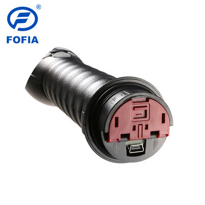 FOFIA Wasserdicht PT280 RFID Reader 134,2kHz PVC Kunststoff NLIS Australien ICAR zugelassen Rinder ID USB ISO 11784/5 10-20cm