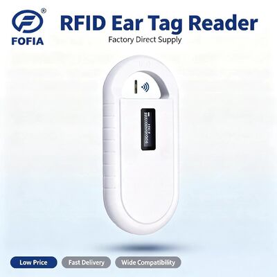 Handheld Plastic Animal Microchip RFID Card Reader PT160 134,2 kHz OLED Bildschirm USB Lithiumbatterie CE zertifiziert nach ISO 11784/11785
