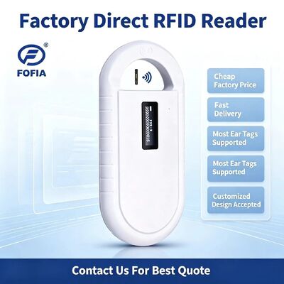 Handheld Animal Microchip RFID Kartenleser PT160 134,2 kHz OLED Bildschirm USB Lithiumbatterie CE zertifiziert ISO 11784/11785 Protokoll