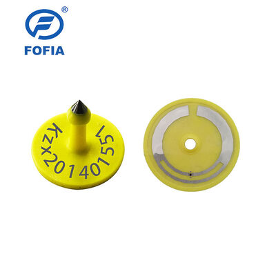 14.5mm Größe TPU Custom Vieh-Ohrenkennzeichen 134.2KHz Frequenz