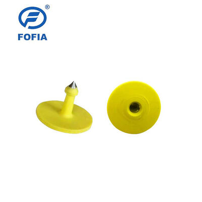 Fofia ICAR ET926 Wasserdichtes RFID TPU Tierohrtags FDX-B 134.2Khz EM4305 Chips Viehvieh Schweine Schafe