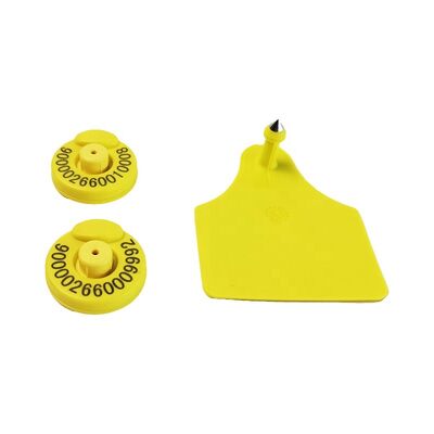 Fofia Universal Vieh-Ohr-Tags-ISO/ICAR zertifizierte TPU RFID-Tags 17cm Leserabstand für Rinder Ziegen Betriebsführung