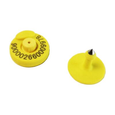 Fofia Universal Vieh-Ohr-Tags-ISO/ICAR zertifizierte TPU RFID-Tags 17cm Leserabstand für Rinder Ziegen Betriebsführung