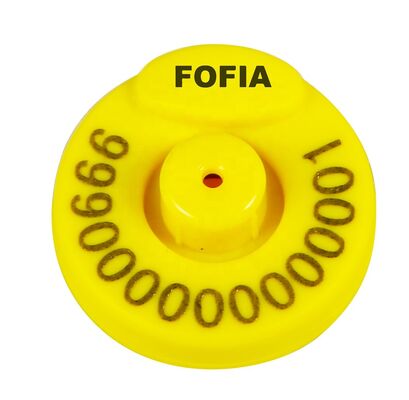 FOFIA vollständig ICAR-zertifizierte elektronische RFID-Ohrmarken für Nutztiere