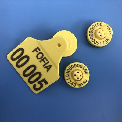 Hochleistungs-RFID-Ohrmarken mit VOLLSTÄNDIGER ICAR-Zertifizierung. Premium-Lösung zur Viehbestandsverfolgung