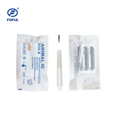 ICAR-zertifiziert Fofia 2026 Neues RFID 134,2 kHz Hunde-Tier-ID Mikrochip Split-Typ Kunststoff ZS008 wasserdicht für Haustiere