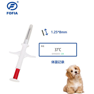 2026 Hot-Selling Edition Neue RFID 134,2 kHz Integrierte Fofia Tier implantierbares Mikrochip Wasserdicht 3-Jahresgarantie für Haustiere