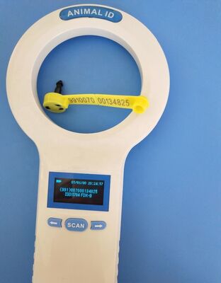 Wasserdichter FOFIA PT200 RFID-Kartenleser 128x64 OLED-Display Langstreckenlesung (10-20m) ISO11784/5 Protokoll 860-960MHz