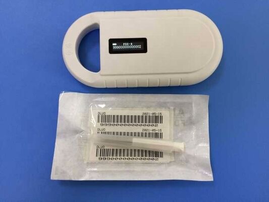 Fofia Handheld Plastic Animal Microchip RFID Kartenleser PT160 134,2 kHz OLED-Bildschirm USB-Lithiumbatterie CE-zertifiziert ISO