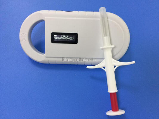 Fofia Handheld Plastic Animal Microchip RFID Kartenleser PT160 134,2 kHz OLED-Bildschirm USB-Lithiumbatterie CE-zertifiziert ISO